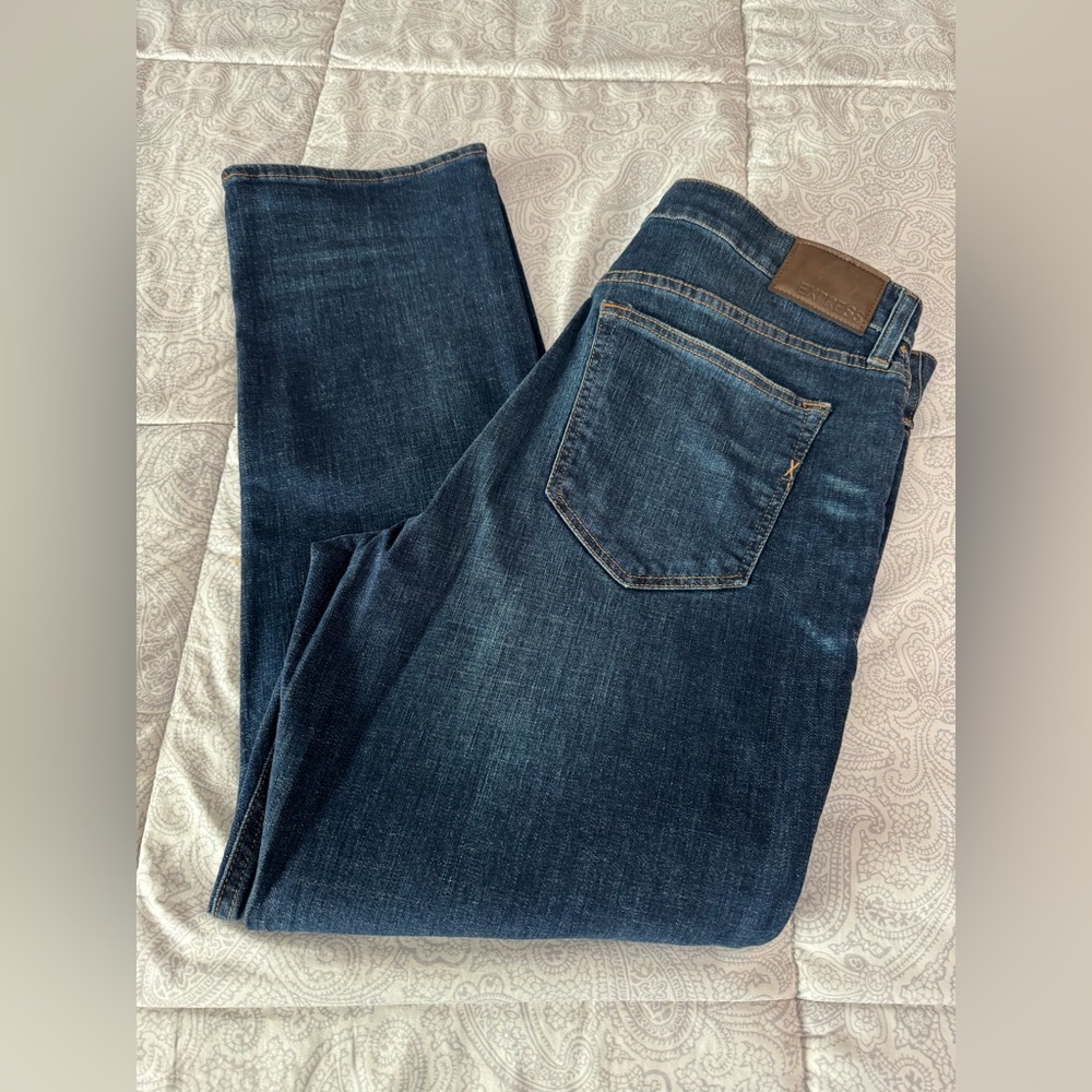 MENS, Express jeans 36w-30L “ stretch” straight leg